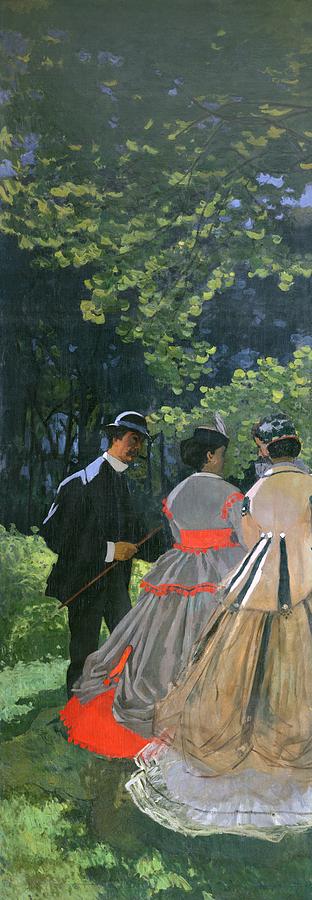 Claude Monet Painting - Dejeuner sur LHerbe by Claude Monet