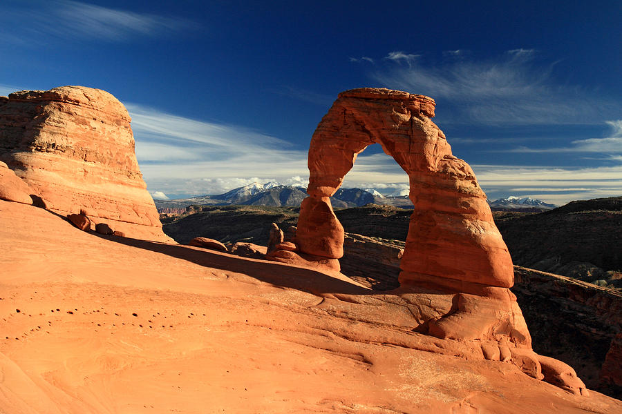 Delicate Arch in Arches National park #1 Photograph by Pierre Leclerc Photography