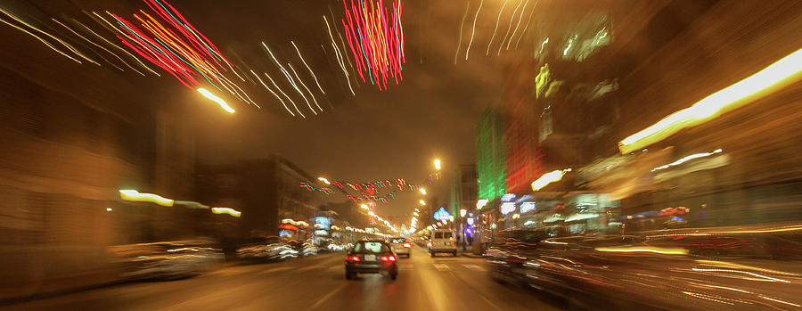 Delmar Avenue blur #1 Photograph by Garry McMichael