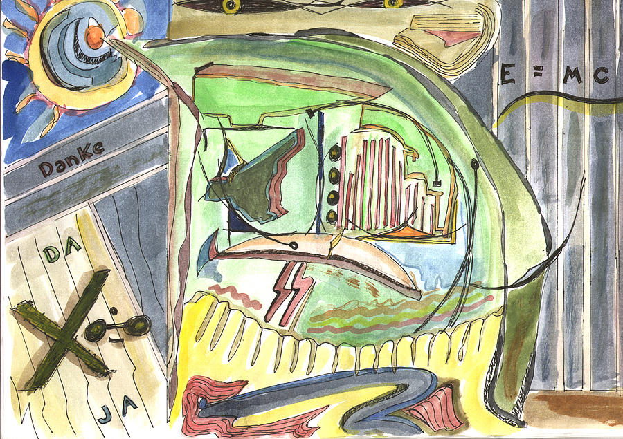 Paul Klee Painting - Delta Deutschland Boogie #1 by Kevin Callahan