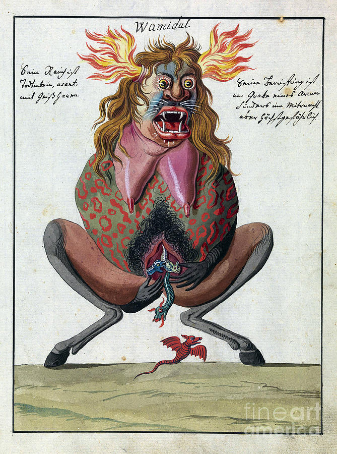 Demonology, 18th Century #1 Photograph by Wellcome Images