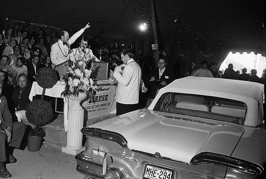 Dennis Kruse Auctioneer Classic Car Auction Scottsdale Arizona 1973-2016 Photograph