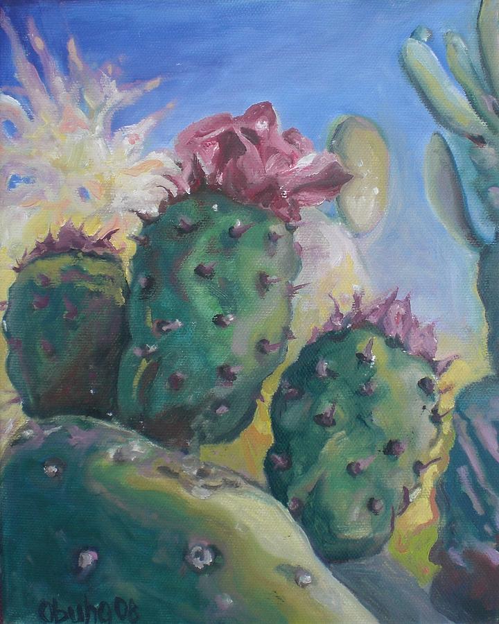 Phoenix Painting - Desert Jewels III #1 by Aleksandra Buha