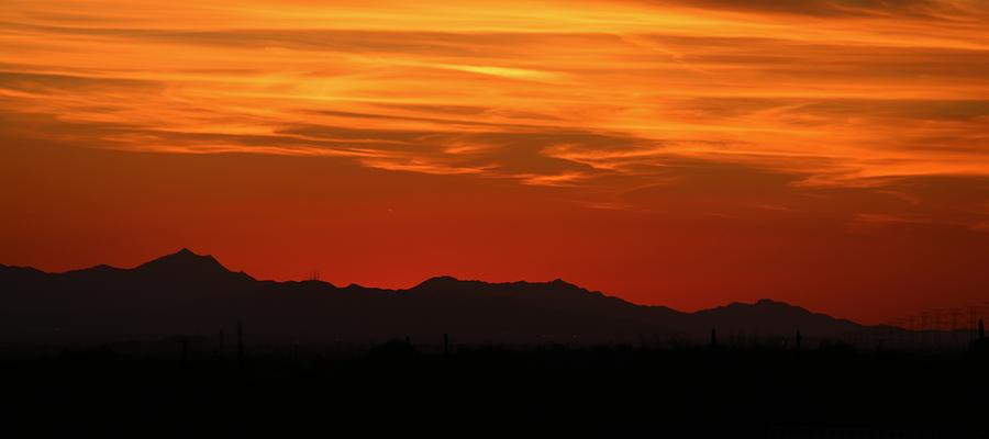 Desert Sunset #1 Photograph by Christy Pooschke