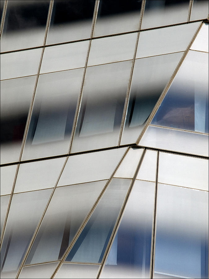 Detail Frank Gehry Building Manhattan #1 Photograph by Robert Ullmann