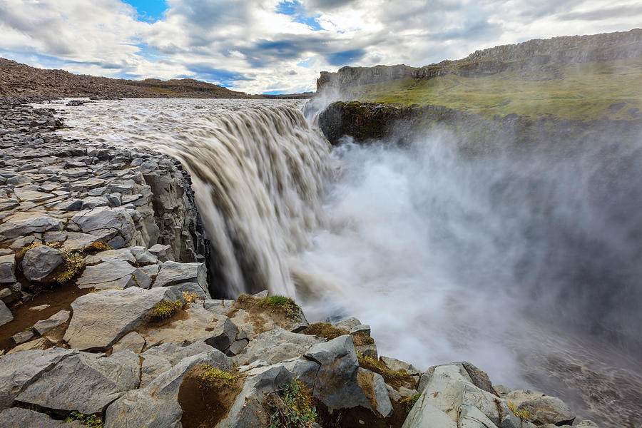 Nature Photograph - Dettifoss #1 by Alexey Stiop