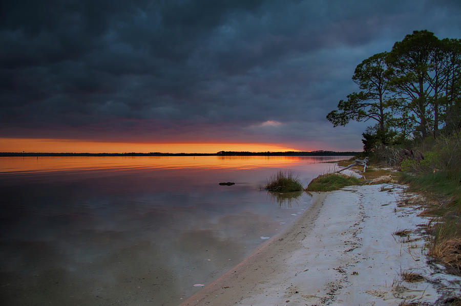 Dickerson Bay Sunset Photograph by Rex Adams - Fine Art America