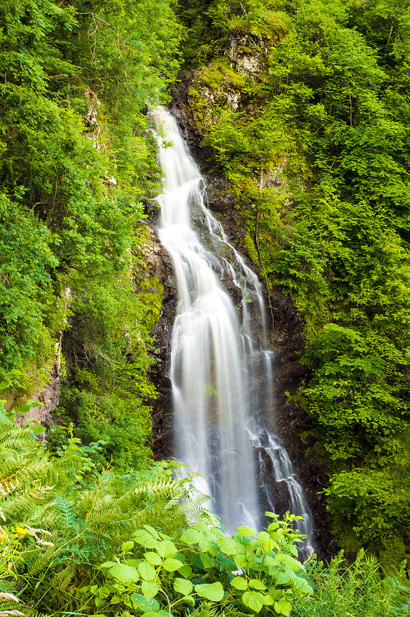 Divach Falls #1 Photograph by John Paul Cullen