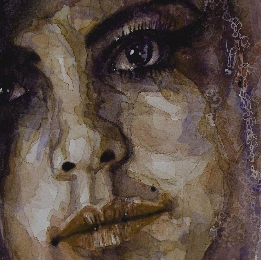 Do You Think Of Her When Your With Me  #1 Painting by Paul Lovering