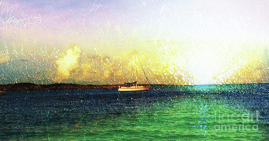 Dock of the Bay #1 Digital Art by Francelle Theriot