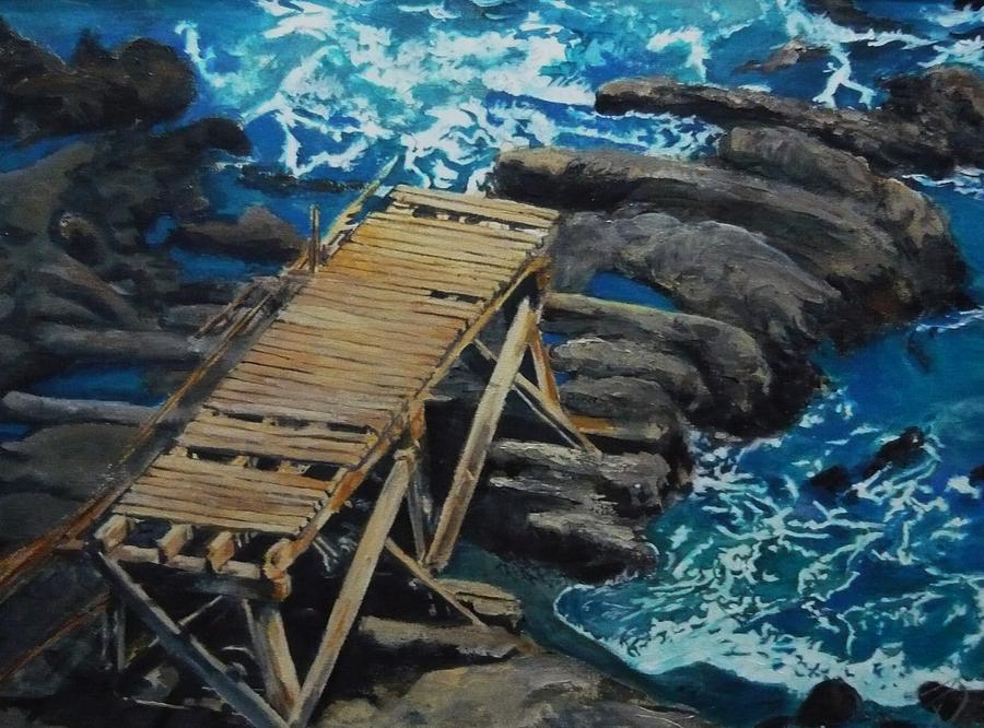 Dock #2 Painting by Travis Day