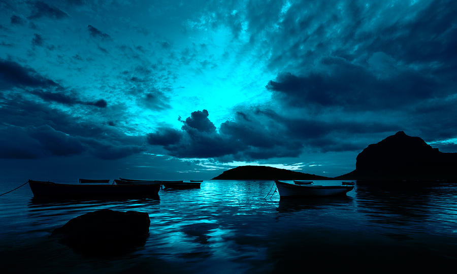 Docked at Dusk by Julian Cook Docked at Dusk by Julian Cook