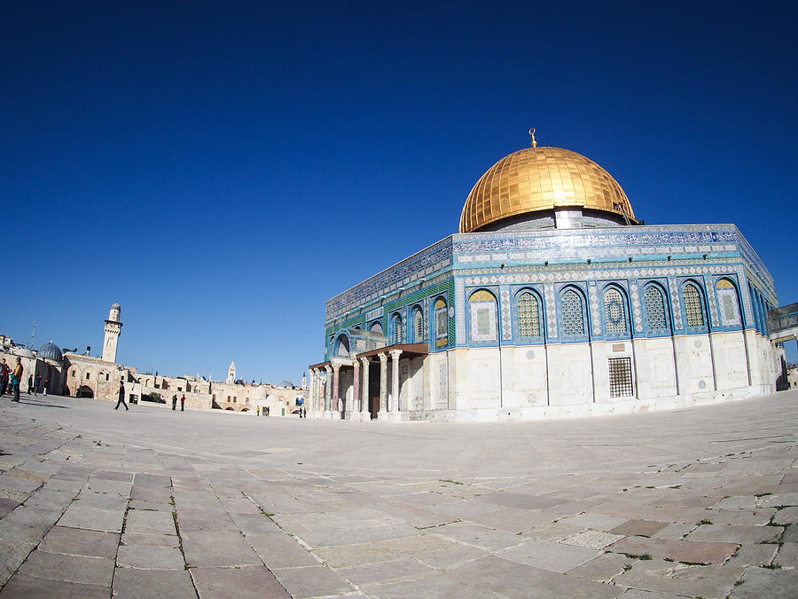 Dome of the Rock Mosque Photograph by Nikki Gensert