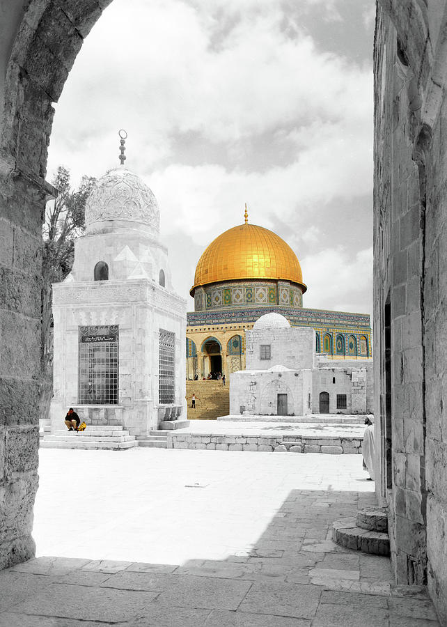 The Dome of the Rock #1 Photograph by Munir Alawi