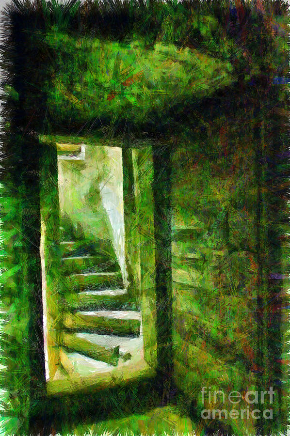 Door and ladder by Giuseppe Cocco Door and ladder by Giuseppe Cocco