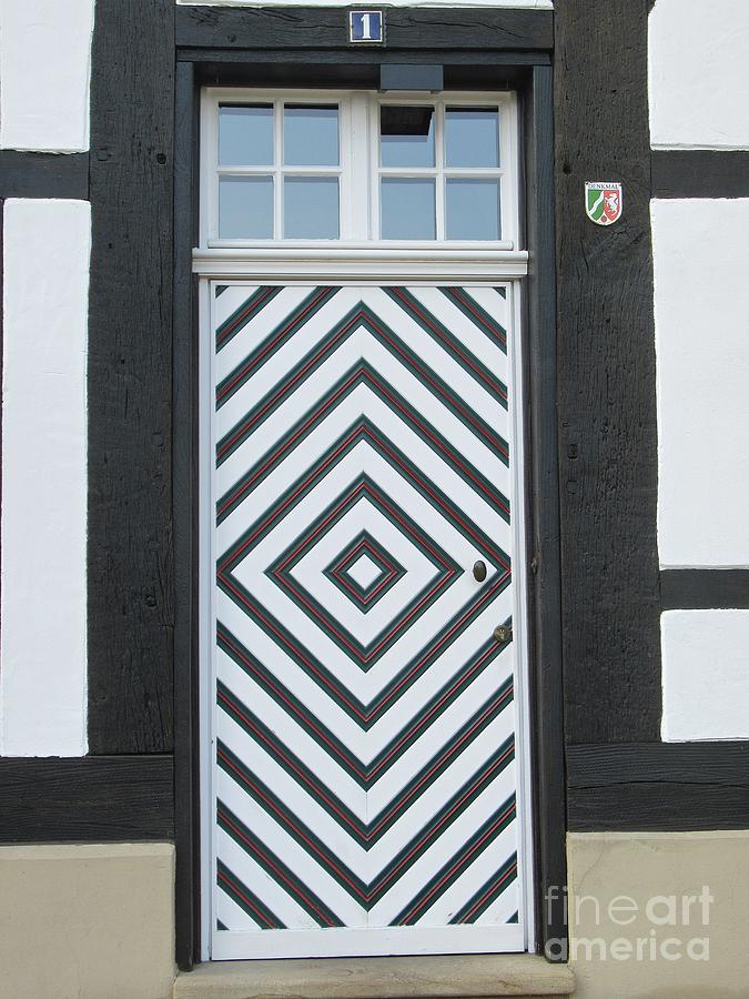 Door in Warendorf #1 Photograph by Chani Demuijlder