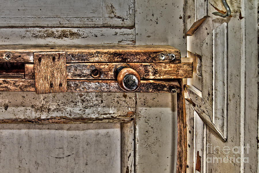 Door Latch #1 Photograph by William Norton