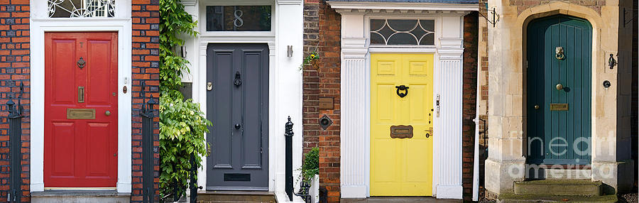 Door Of Homes In London England Uk Photograph