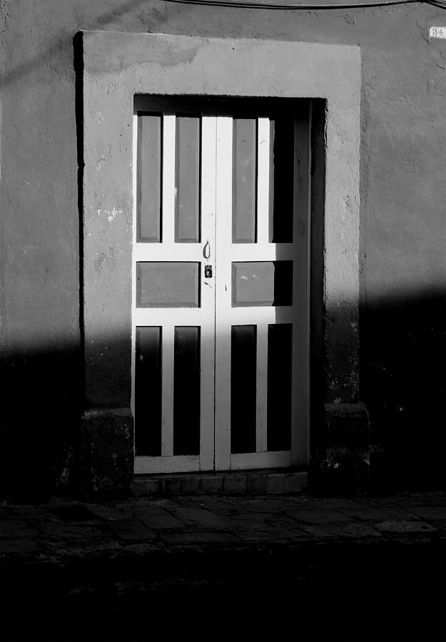 Door to San Miguel De Allende  Mexico #1 Photograph by Cathy Anderson