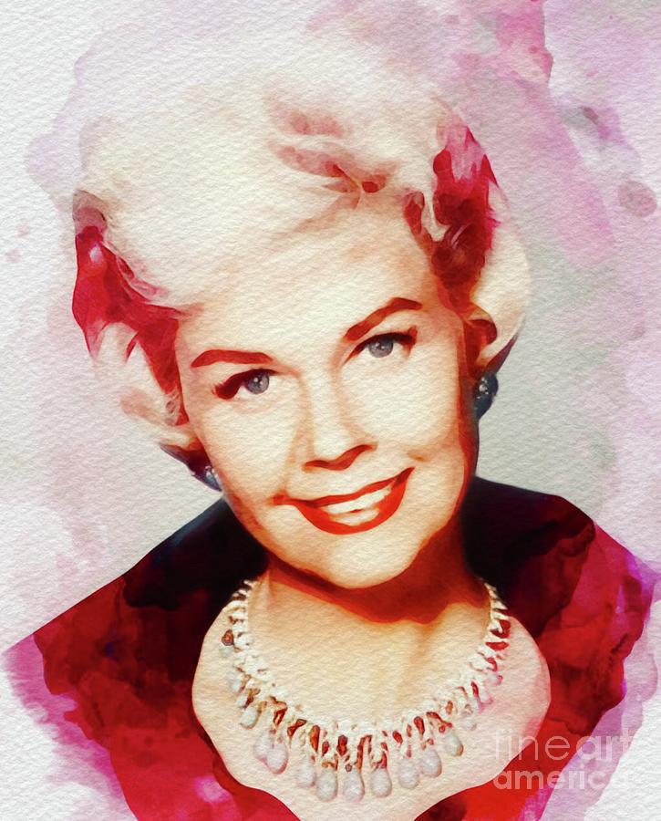 Doris Day, Movie Star Painting