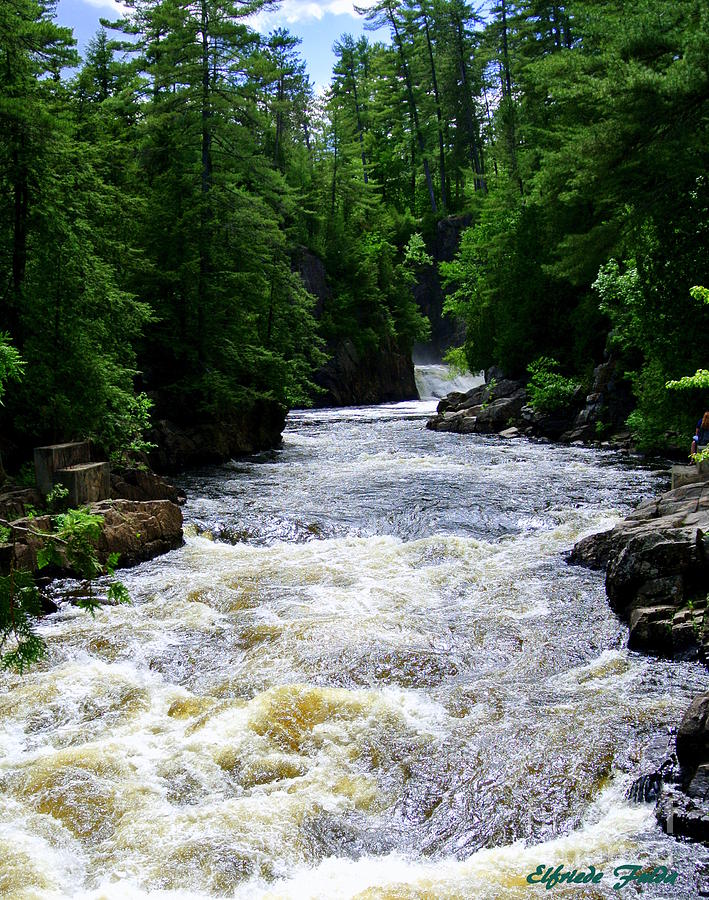 Dorwin Falls,  #1 Photograph by Elfriede Fulda