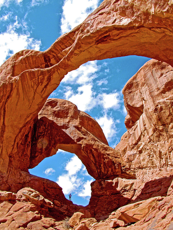 Double Arch in Arches National Park, Utah #1 Photograph by Ruth Hager