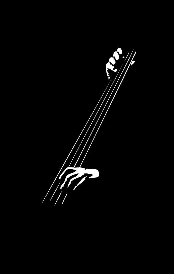Double bass drawing by Michele Bartos – Jason Heath's Double Bass Blog