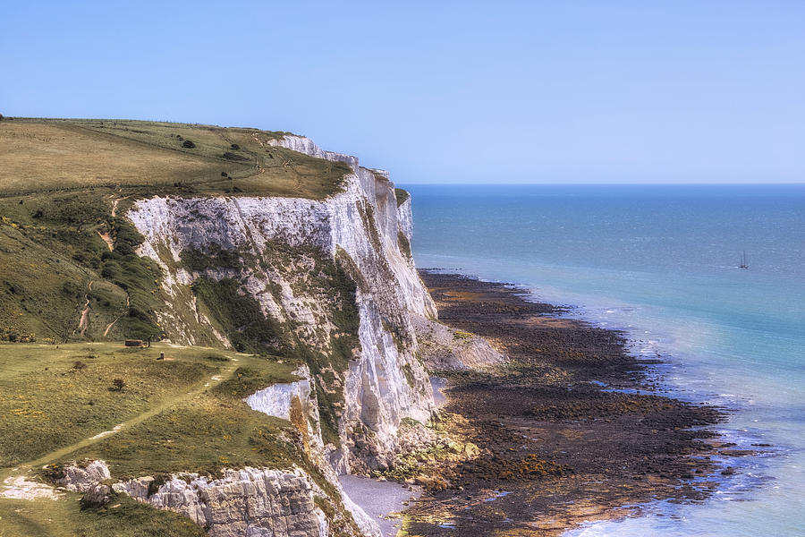 White Cliffs Of Dover Photograph - Dover - England #1 by Joana Kruse