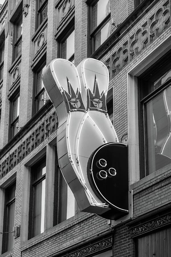 Downtown Cleveland Bowling Alley #1 Photograph by Mountain Dreams