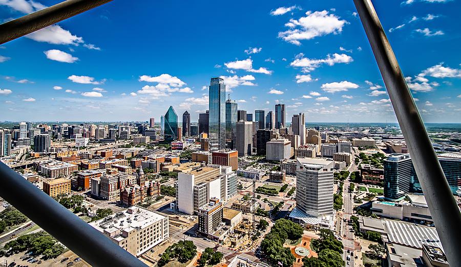 Downtown Dallas Texas City Skyline City Cityscape Day Time Photograph 