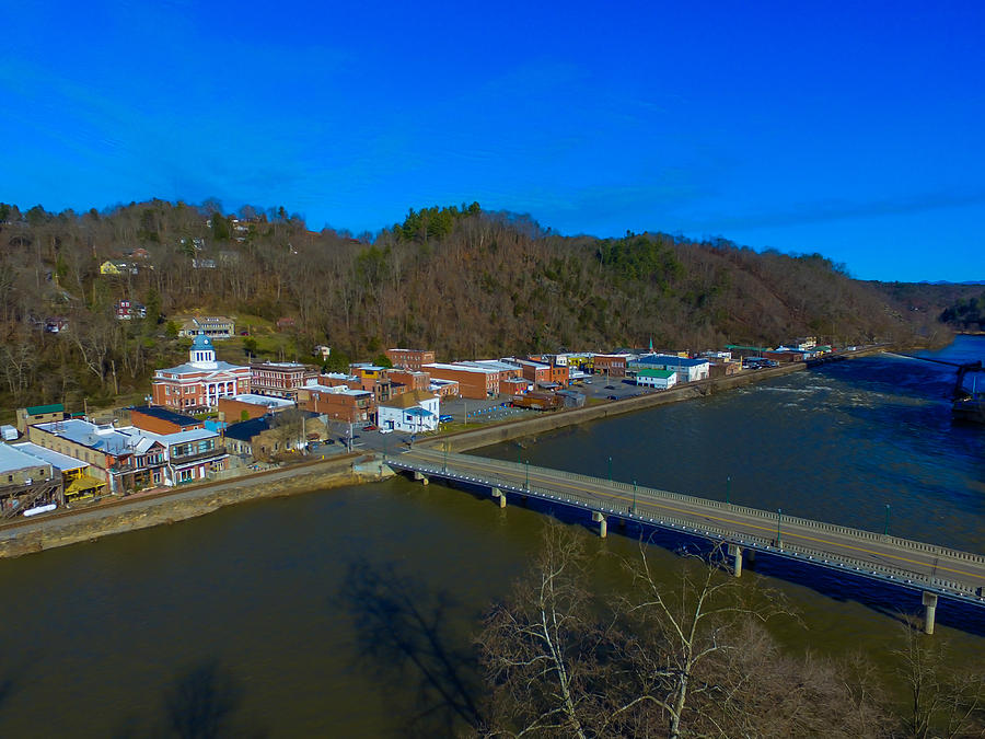 Downtown Marshall - North Carolina Photograph by Ryan Phillips - Fine ...