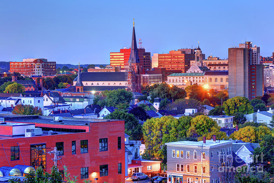 Downtown Portland Maine Photograph by Denis Tangney Jr | Fine Art America