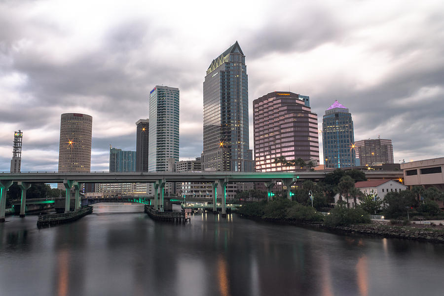 Downtown Tampa #1 Photograph by Mike Dunn