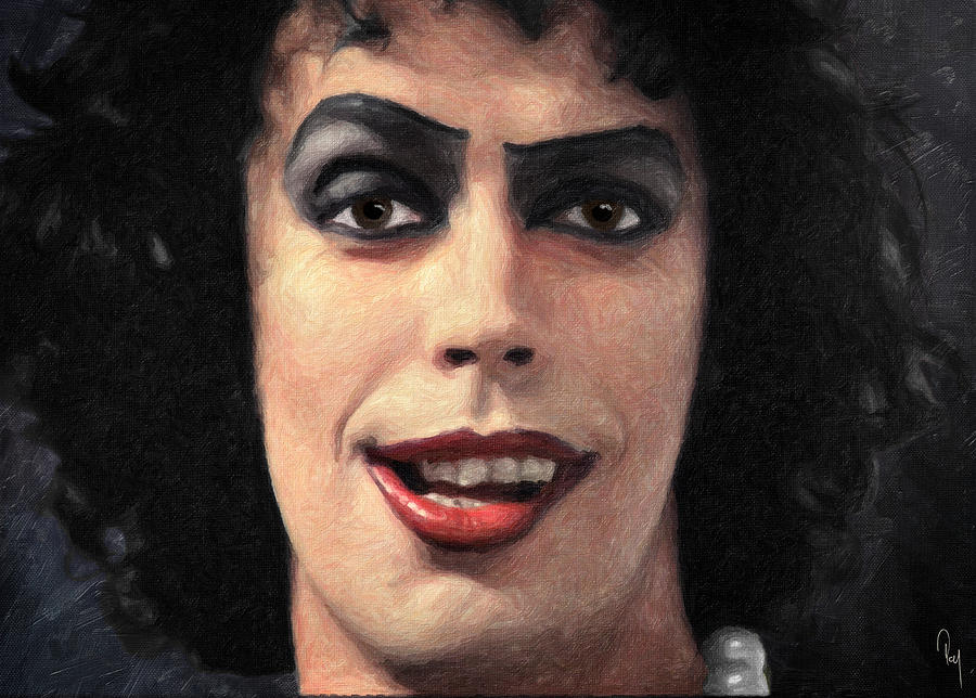 Dr. Frank N. Furter Painting by Zapista