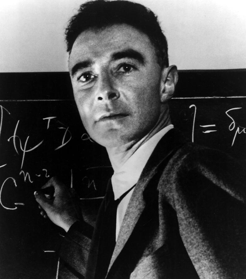 Portrait Photograph - Dr. J. Robert Oppenheimer, Portrait #1 by Everett