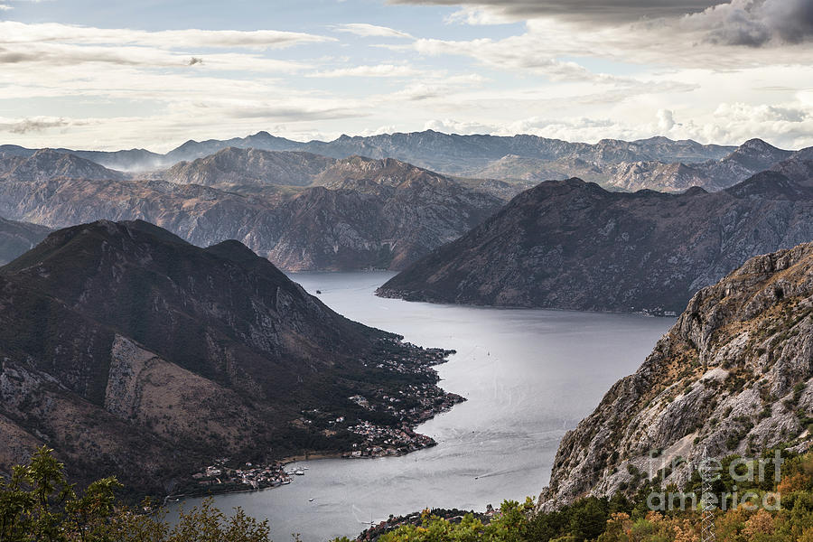 Dramatic Kotor bay in Montenegro #1 Photograph by Didier Marti