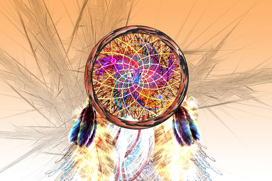 Dream Catcher #2 Digital Art by Carol and Mike Werner