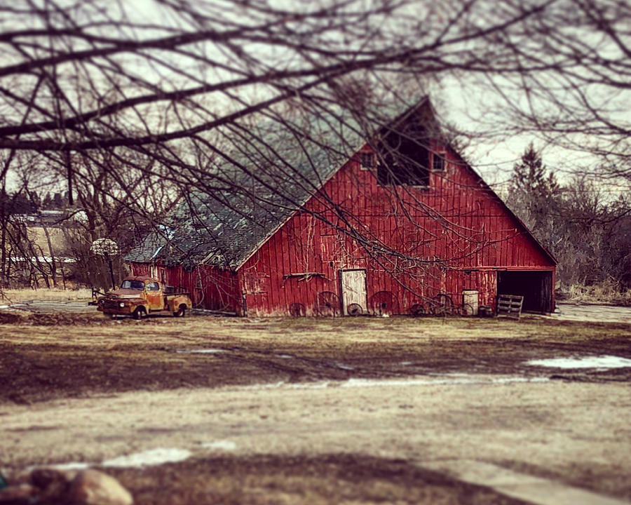 Barn Photograph - Dreaming of Spring #1 by Julie Hamilton