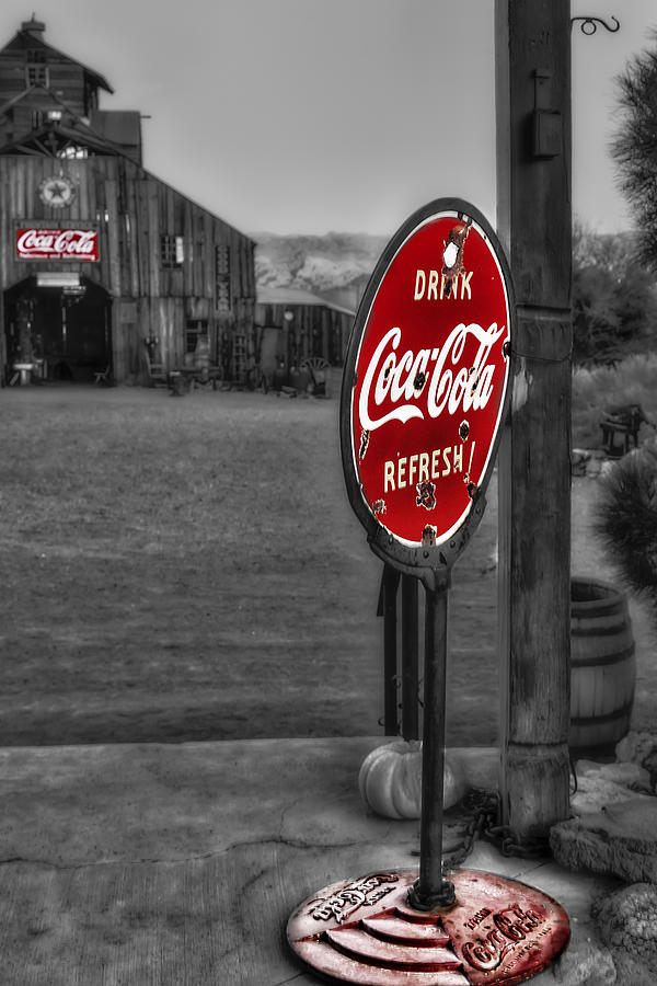 Drink Coca Cola Refresh #2 Photograph by Susan Candelario