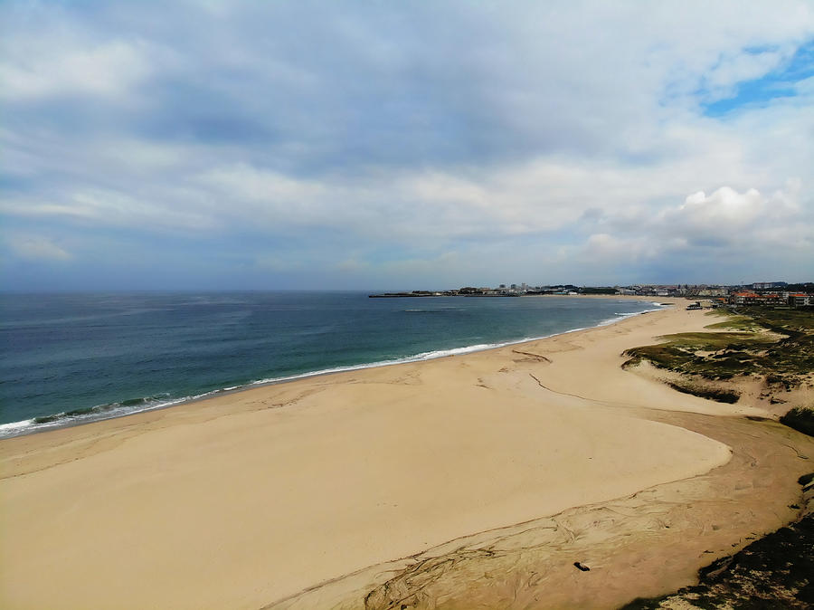 Drone beach photo #1 Photograph by Paulo Goncalves