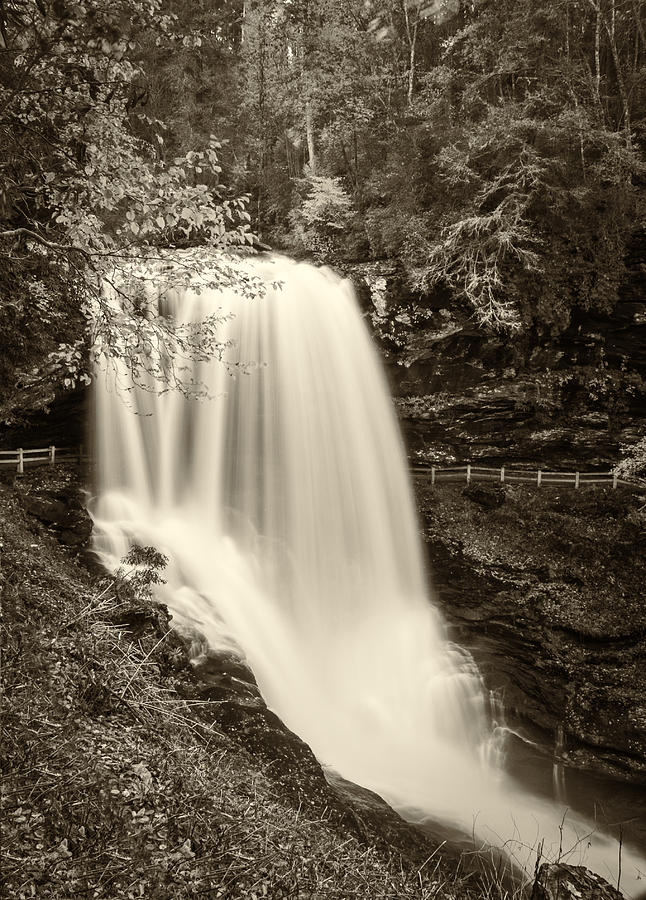 Dry Falls-sepia #1 Photograph by Joye Ardyn Durham