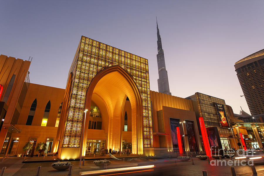 Arab Photograph - Dubai Burj Khalifa by Juergen Held Arab Photograph - Dubai Burj Khalifa by Juergen Held