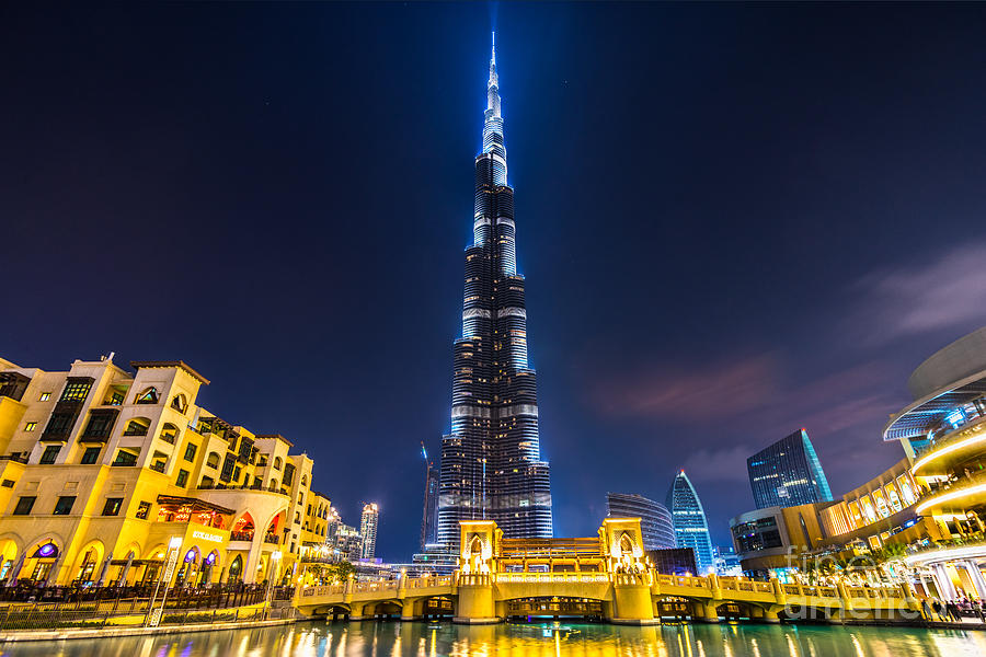 DUBAI - Burj Khalifa #1 Photograph by Luciano Mortula
