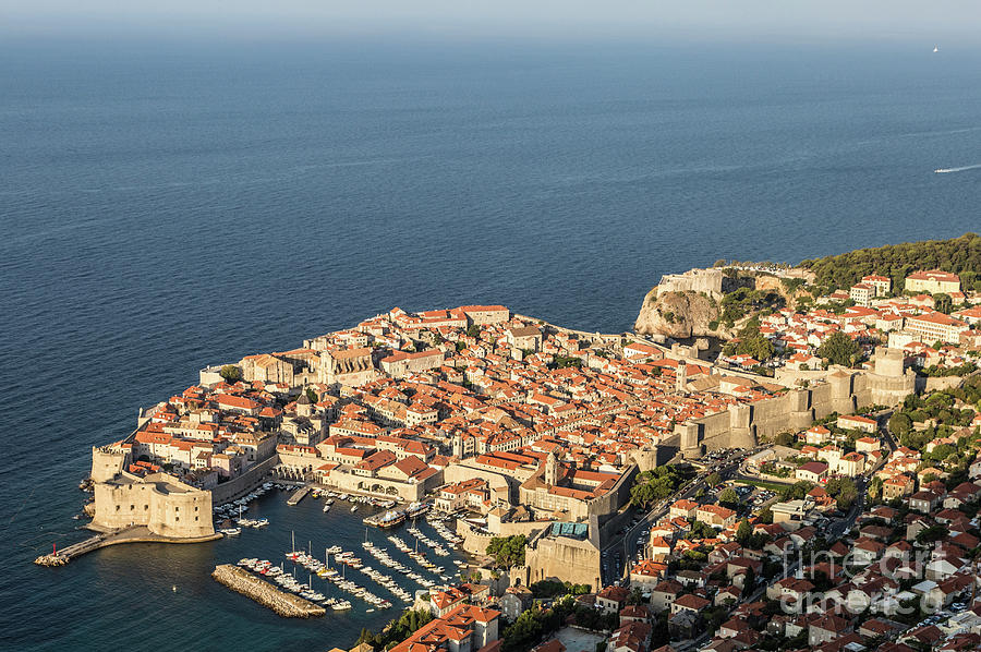 Dubrovnik and the Adriatic coast in Croatia #1 Photograph by Didier Marti