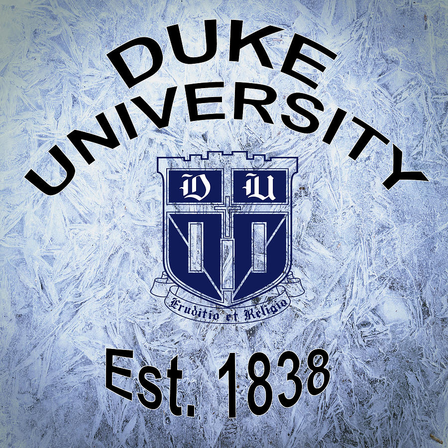 Duke University Est 1838 Digital Art by Movie Poster Prints