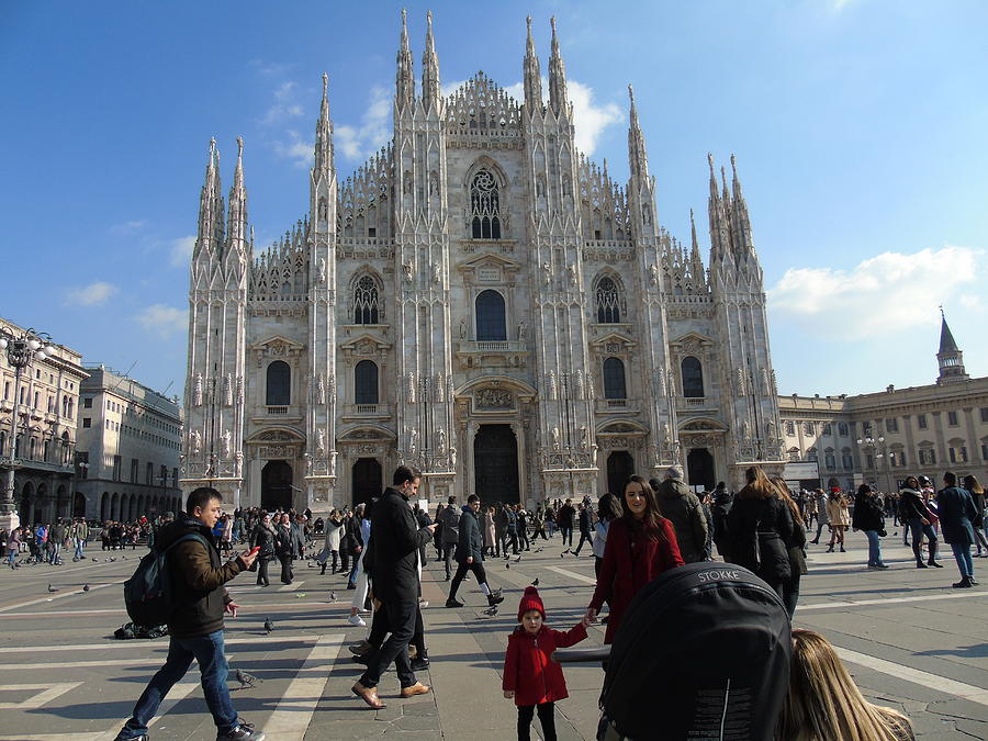 Architecture Photograph - Duomo di Milano #1 by Yohana Negusse