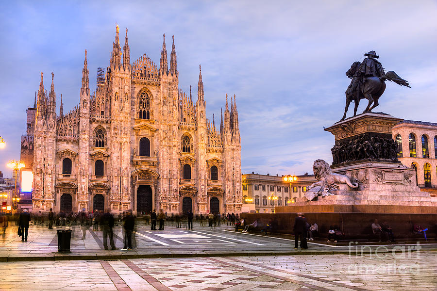Architecture Photograph - Duomo of Milan - Italy #1 by Luciano Mortula