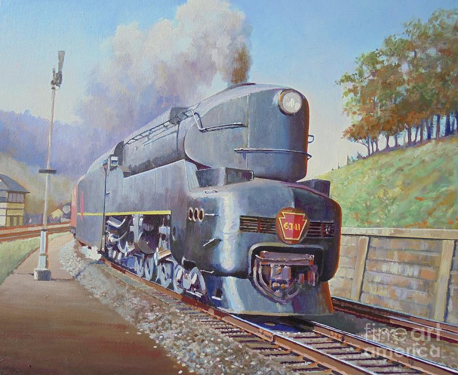 Duplex express Painting by Mike Jeffries