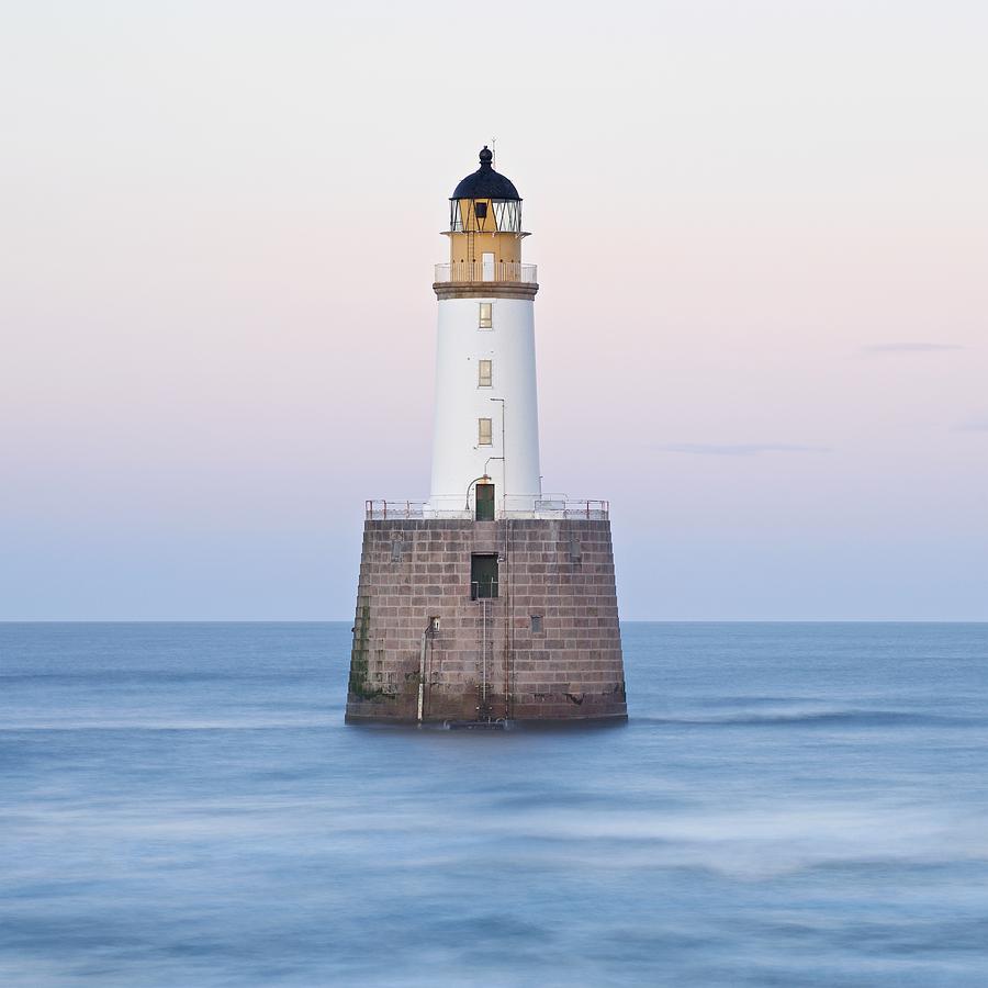 Dusk at Rattray Head Lighthouse #1 Photograph by Stephen Taylor