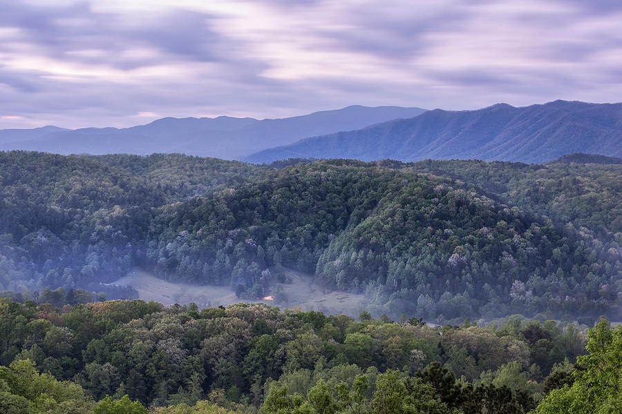 Dusk on the Parkway #1 Photograph by Jon Glaser